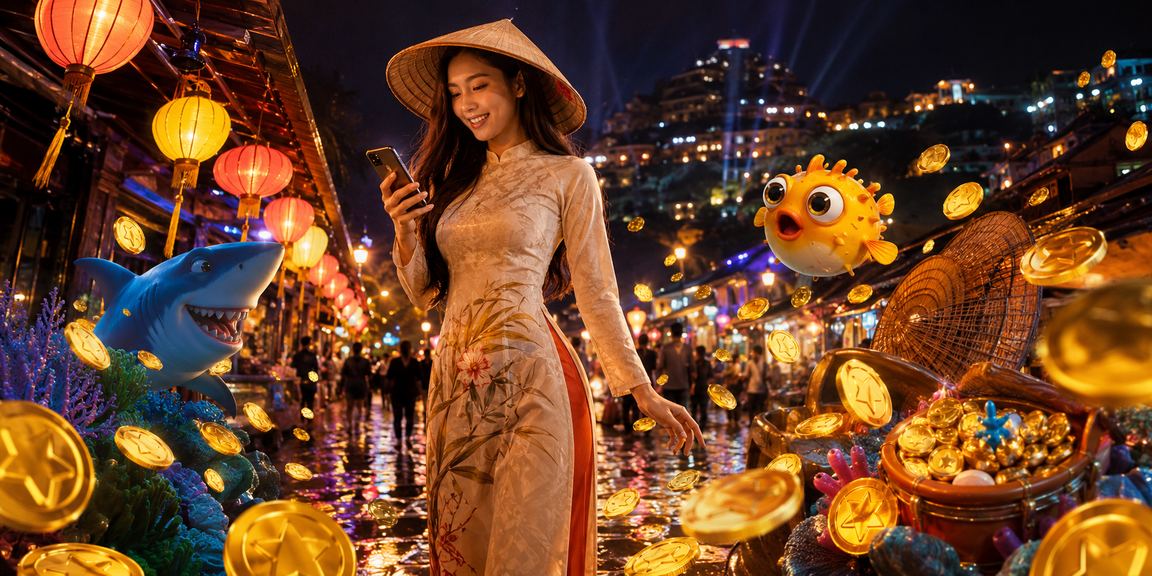 Người chơi trải nghiệm casino trên mobile tại vùng núi Sapa với không khí thanh bình